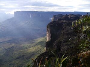 Mount Roraima, spectaculaire tafelberg in Venezuela, Brazilië en Guyana