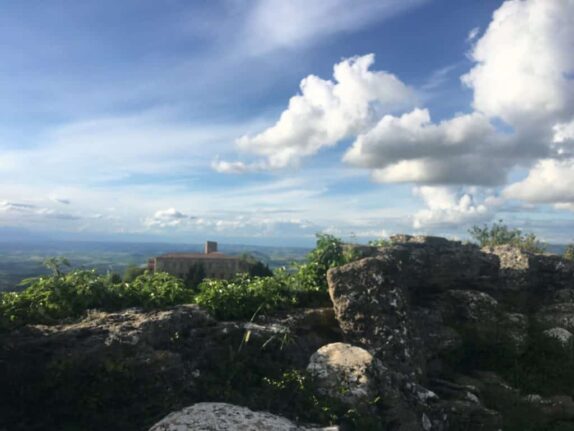 Uitzicht vanuit Volterra