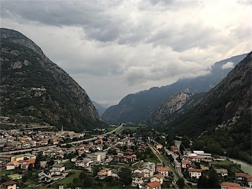 Pareltje in Italiaanse Valle d’Aosta: Forte di Bard