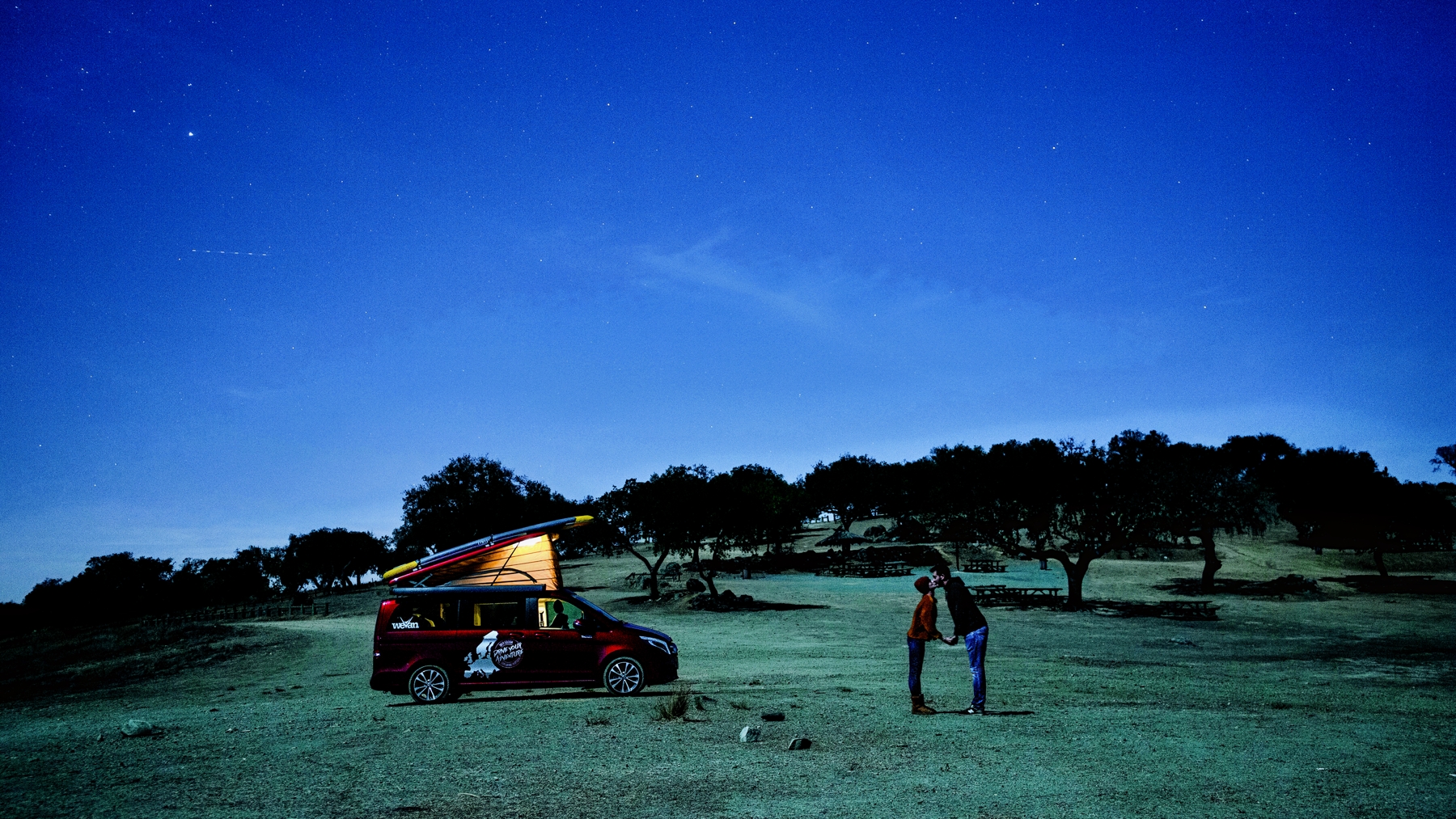 Roadtrip POrtugal Dark Sky camper