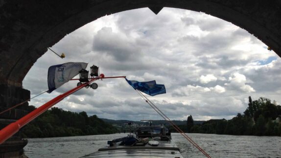 Varen in Frankrijk viaduct