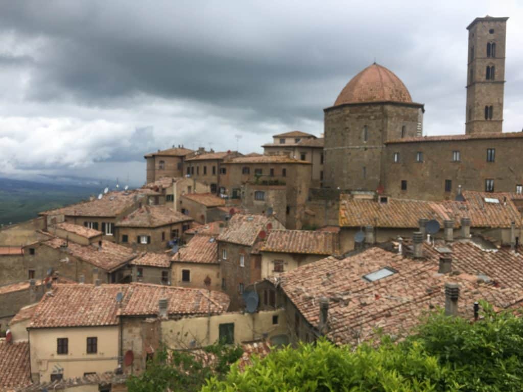 Uitzicht op Volterra