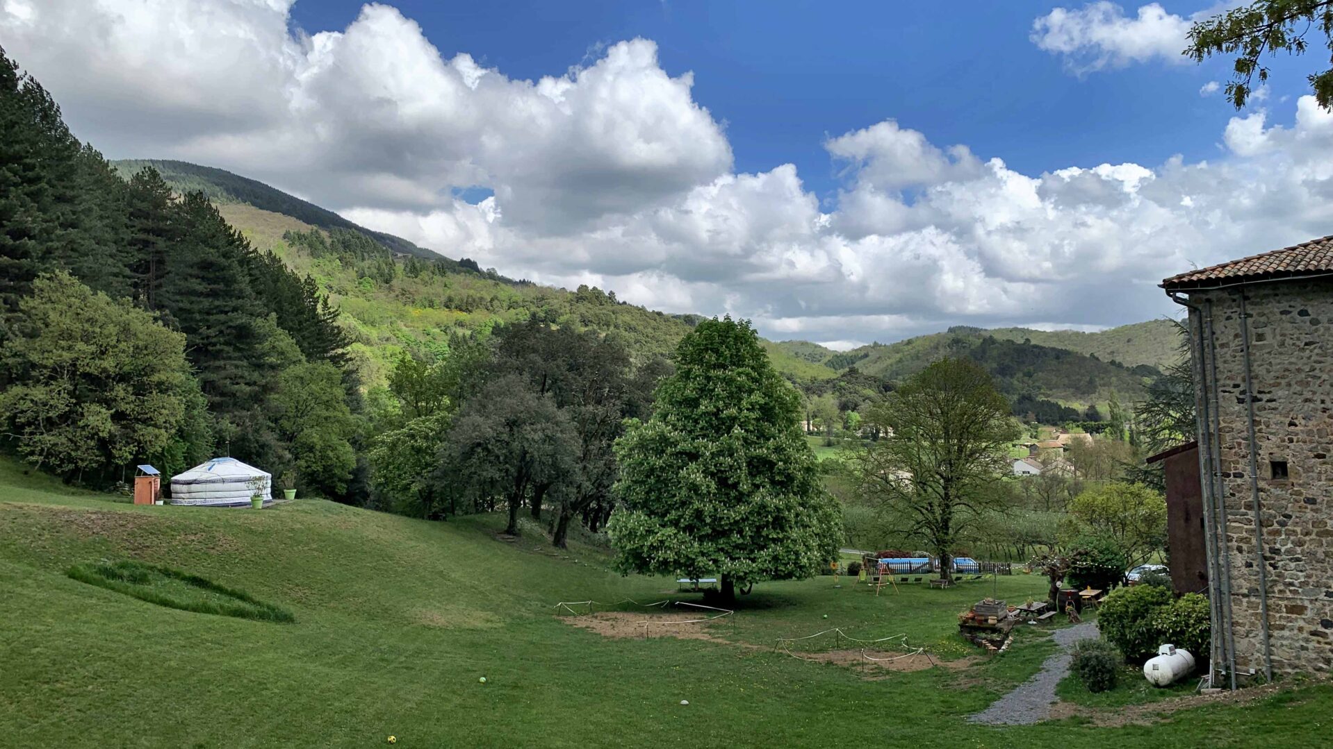 Les Mas du Pestrin overzicht Ardeche