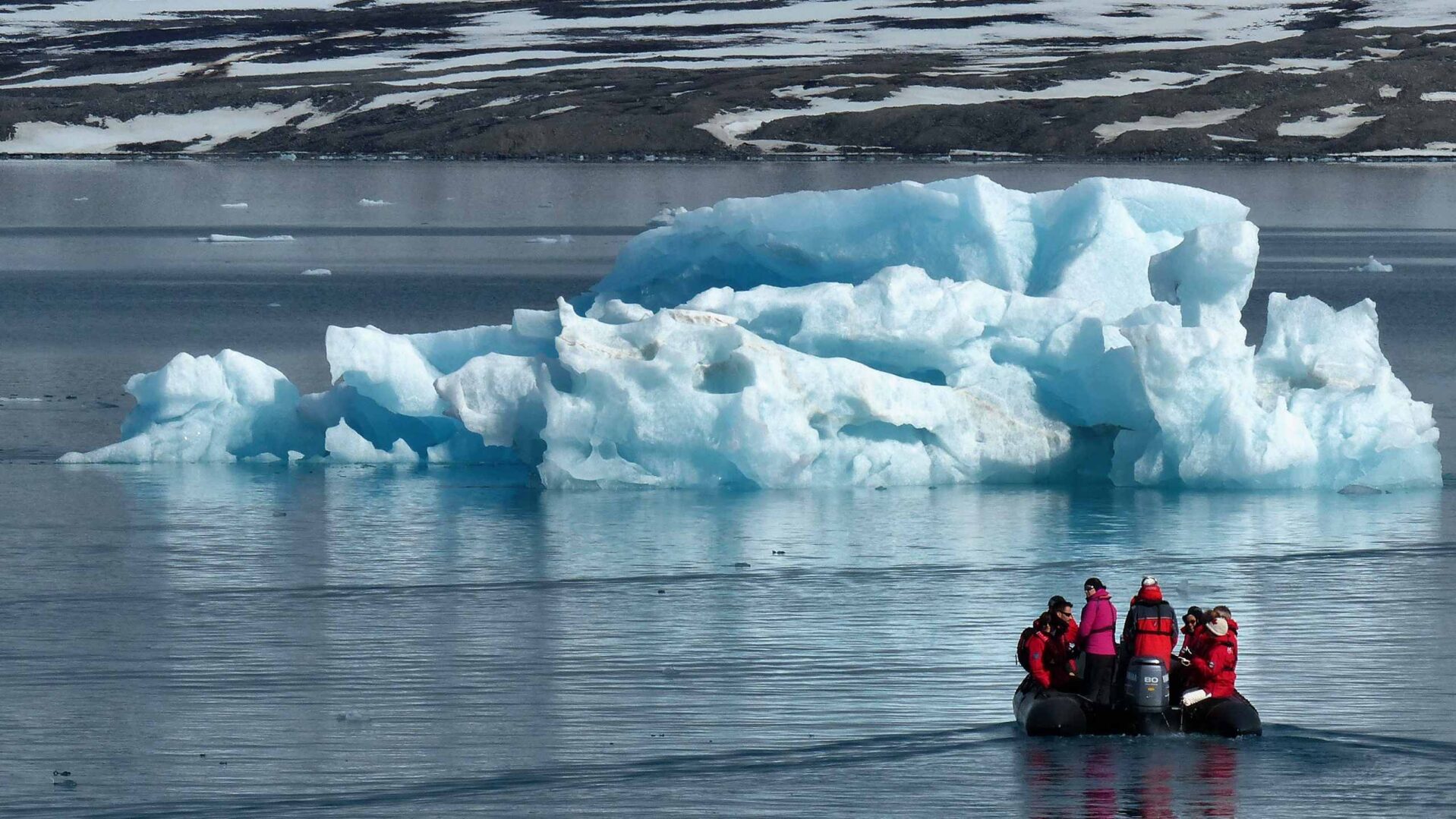 vakantie Antartica zodiac