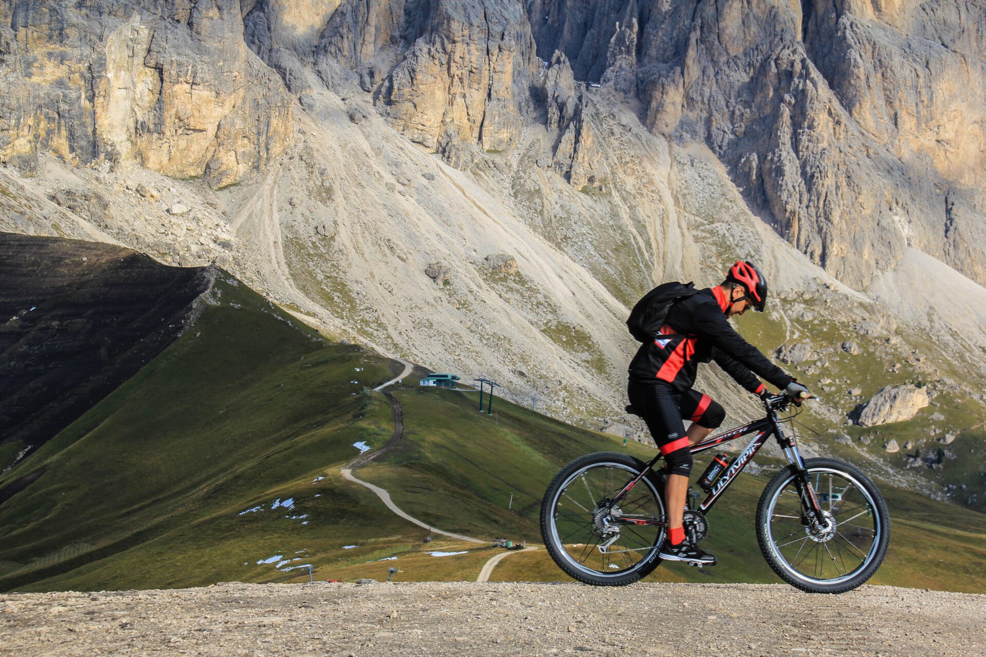 Mountainbike Italie Sella Ronda