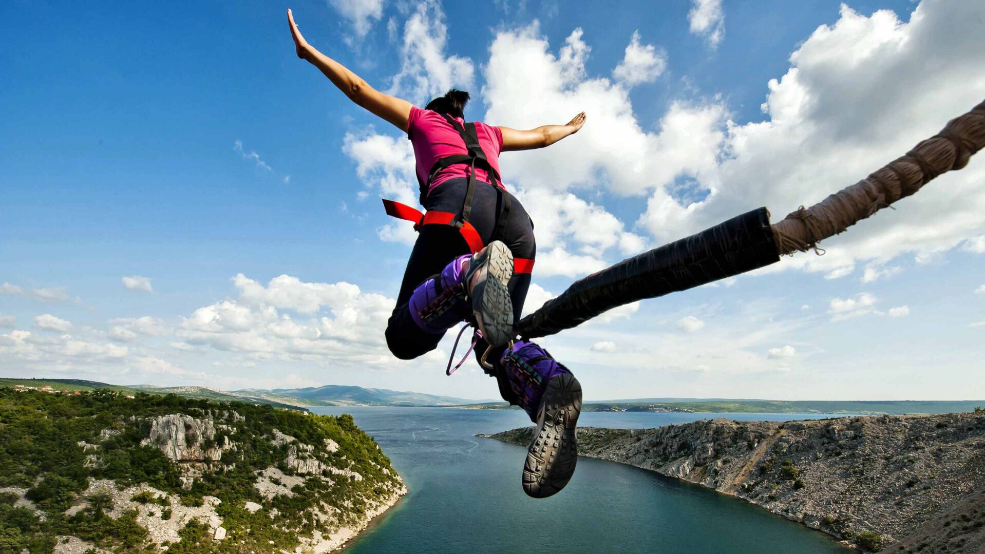 Bungeejumpen Vakantie Kroatië