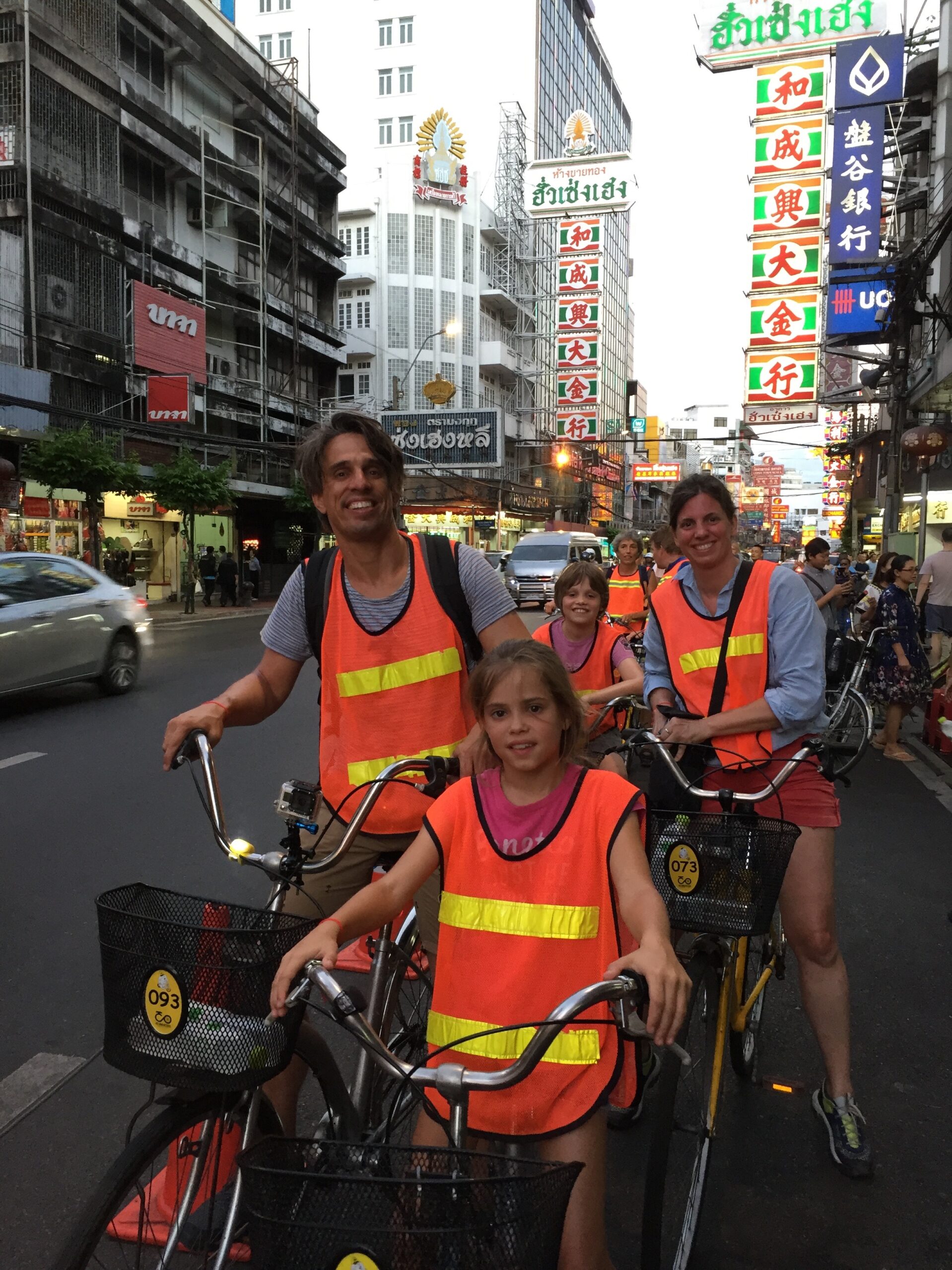 Fietstocht Bangkok