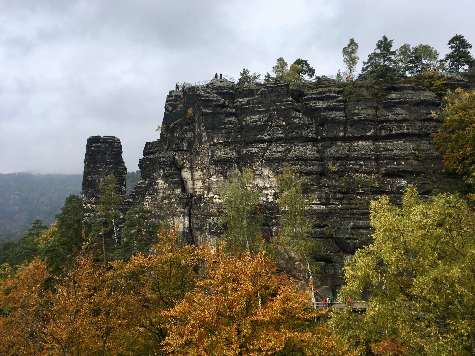 Boheems Zwitserland uitzicht