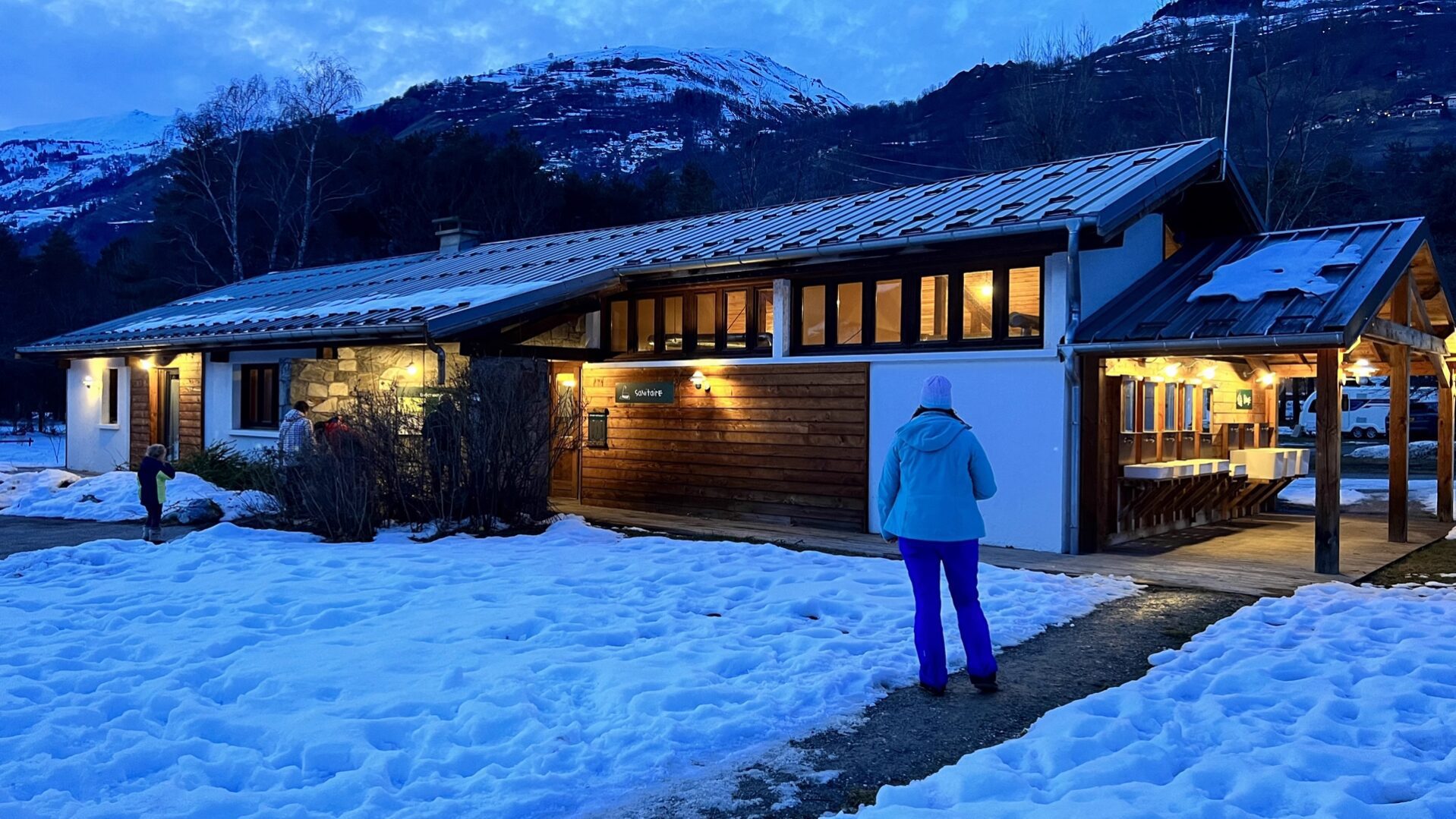 Les Arcs Huttopia sanitair