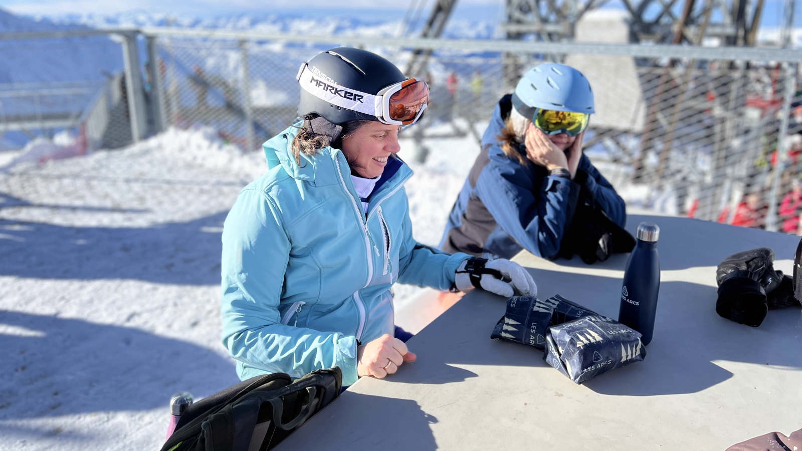 Les Arcs picnic