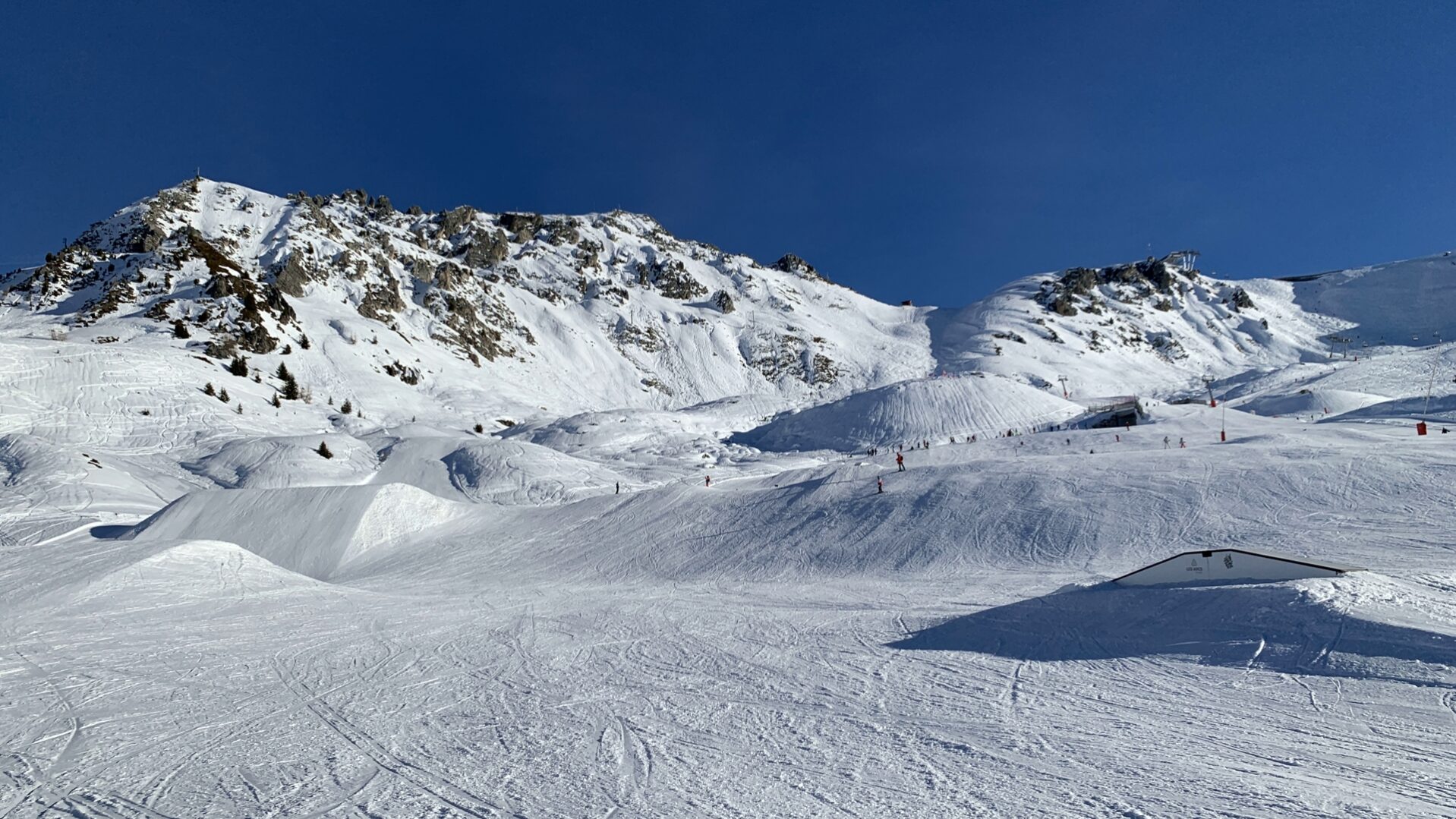 Les Arcs snowpark