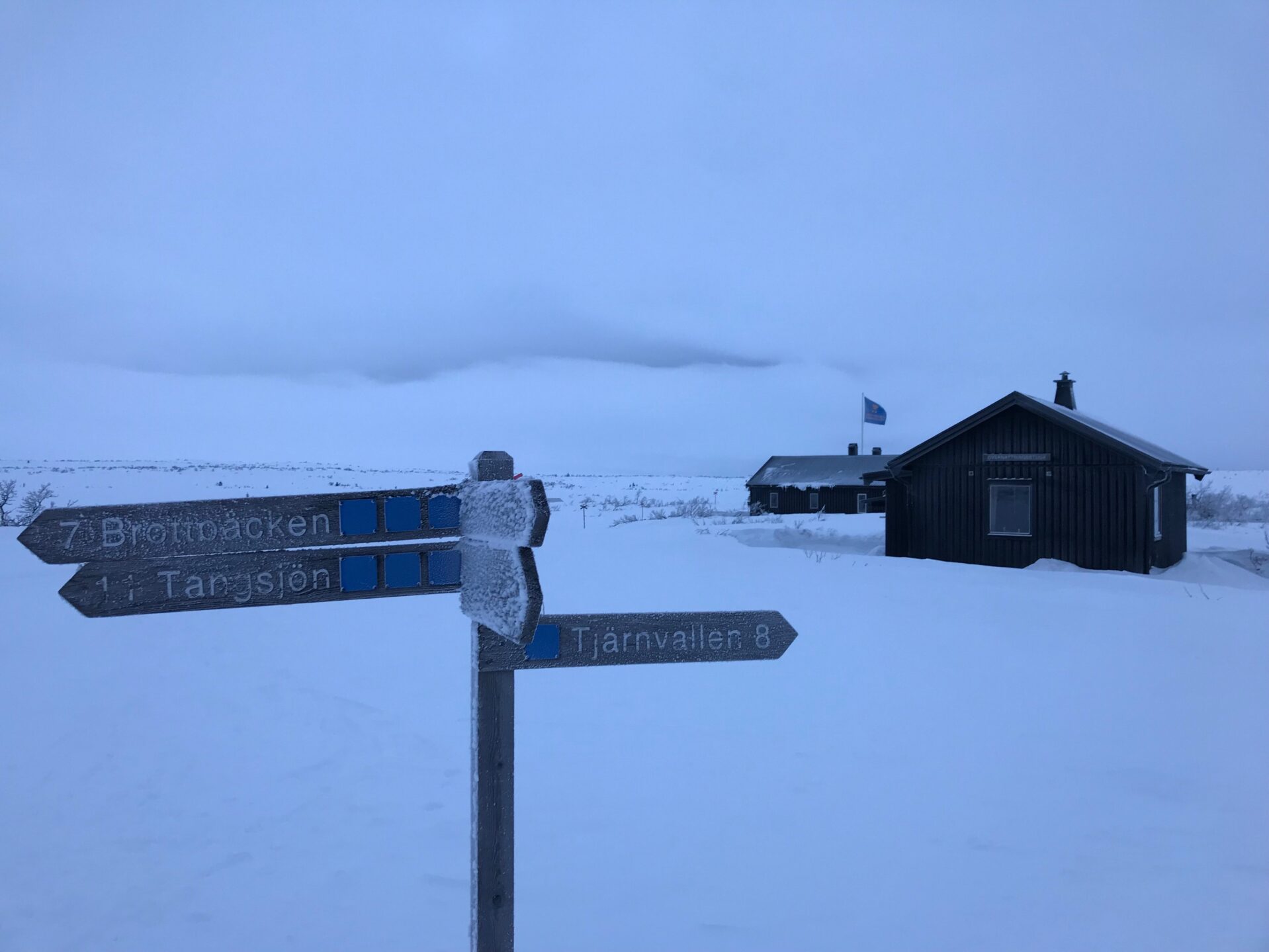 Winter hike Dalarna