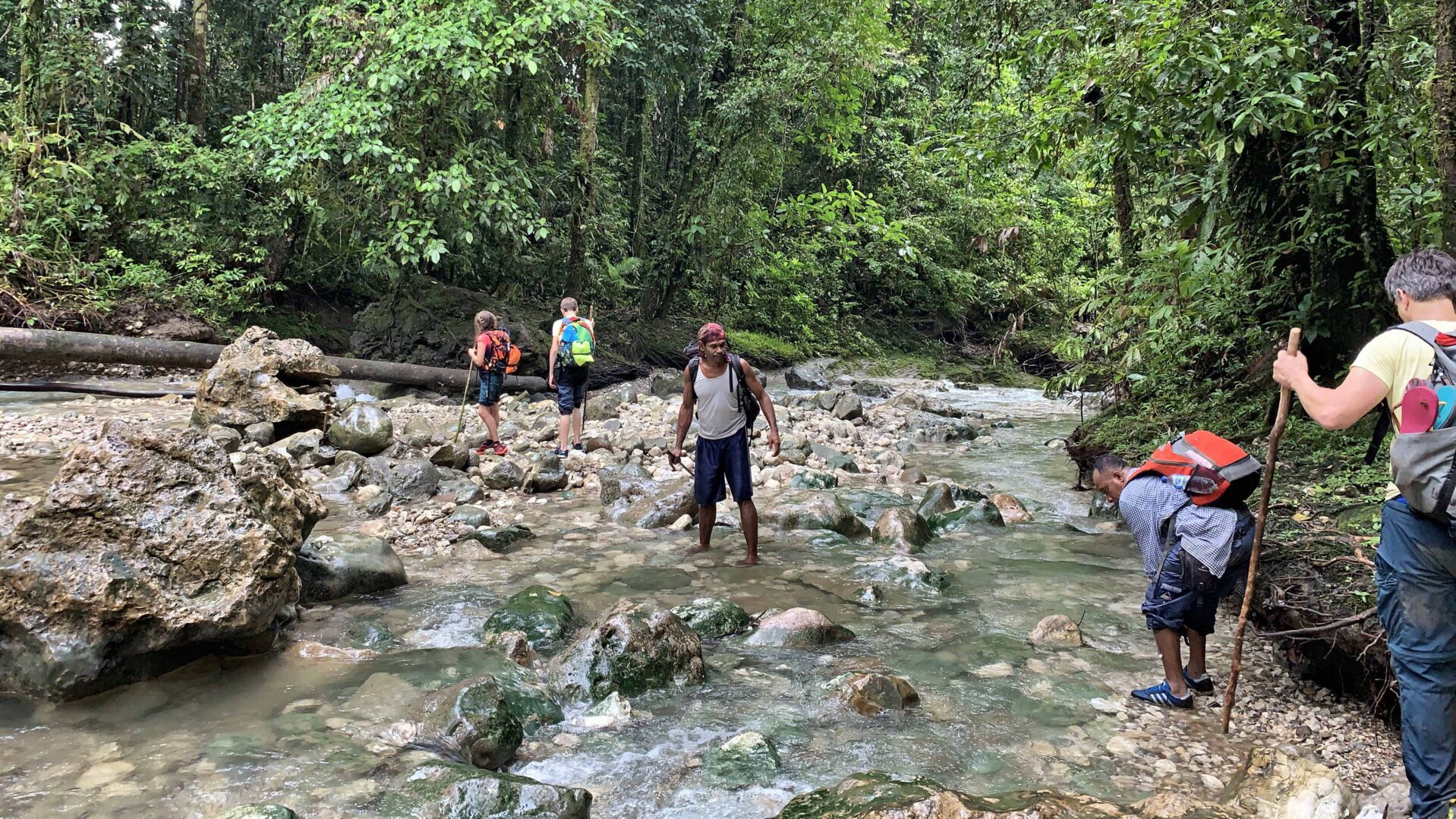 Molukken Manusela wandelen