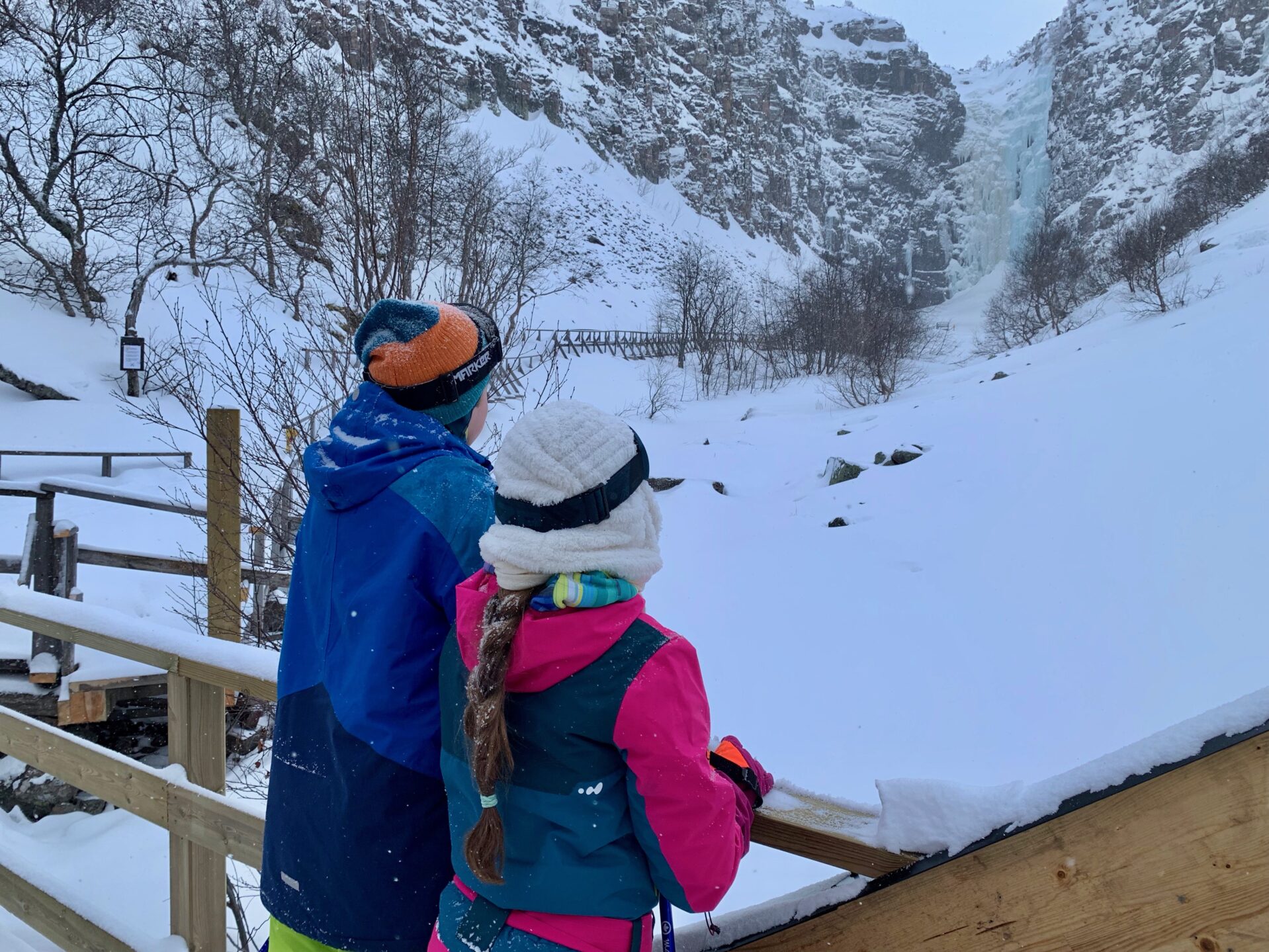 Waterval Njupeskar Dalarna