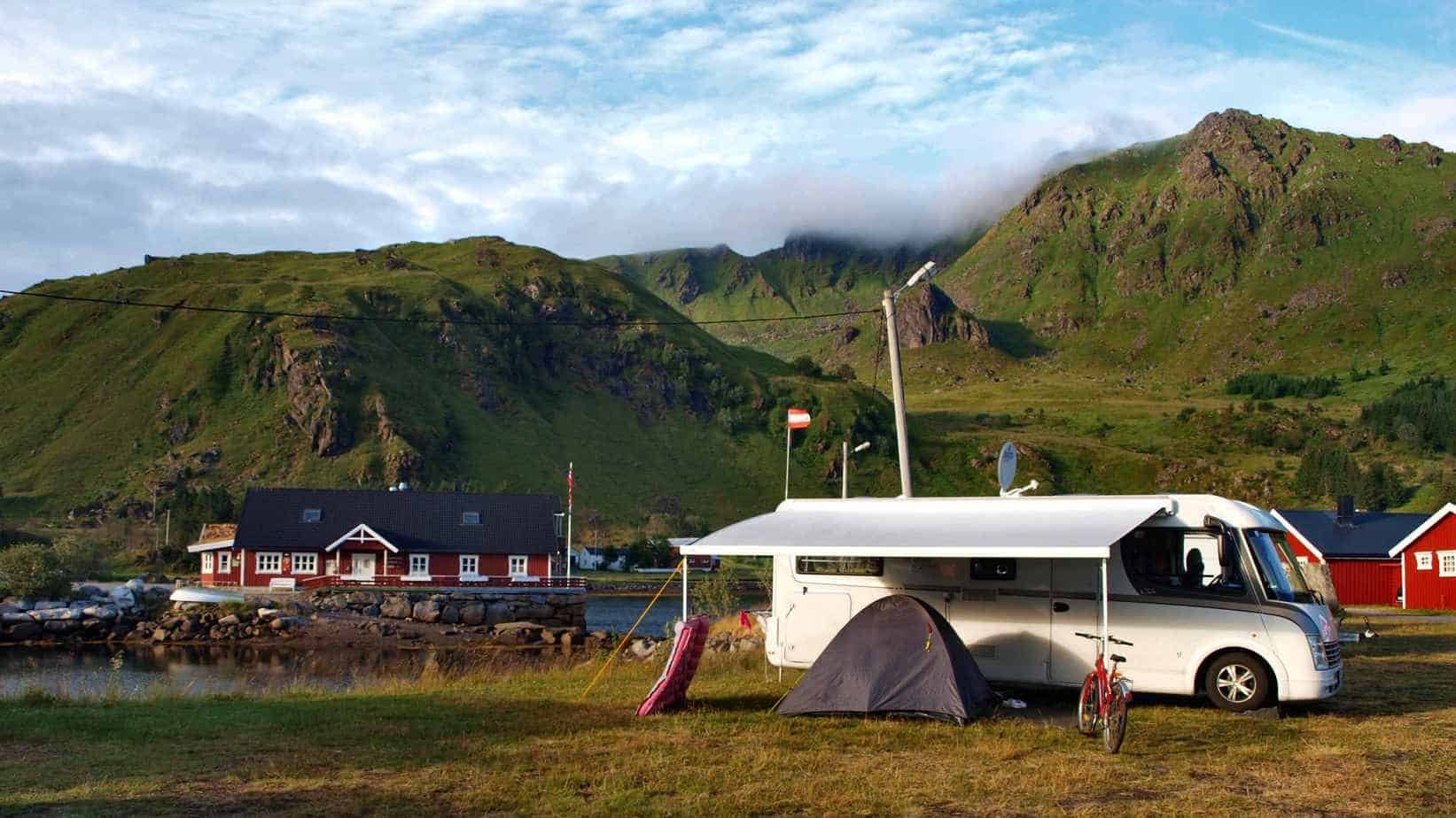 camping Lofoten Noorwegen