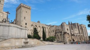 Pauselijke rijkdom in het Franse Avignon