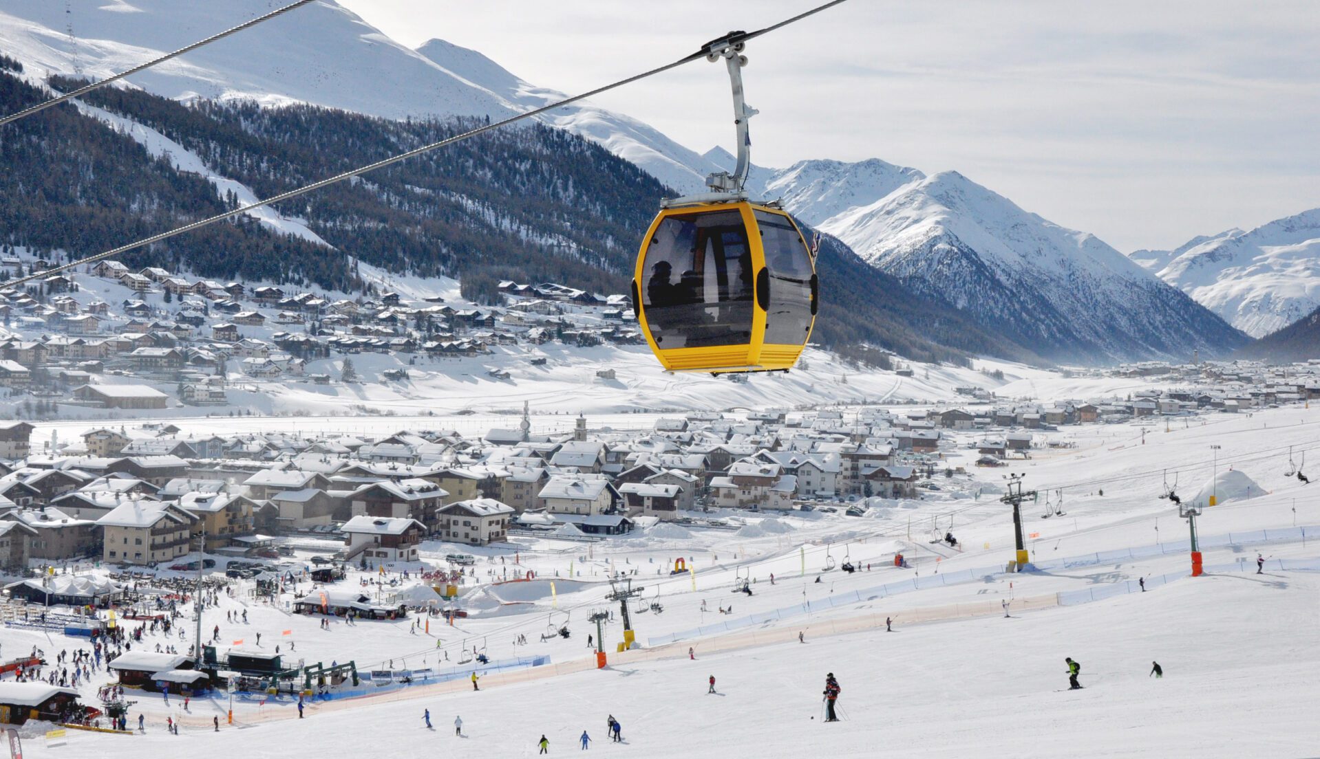 Livigno uitzicht