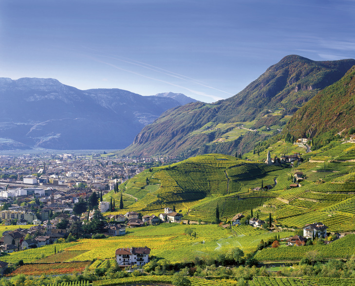 Zuid-Tirol uitzicht