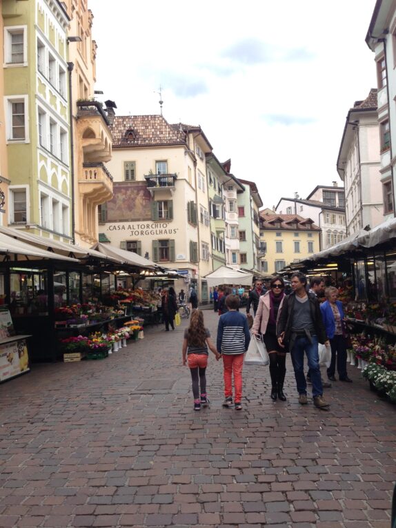 stadsleven zuid-tirol