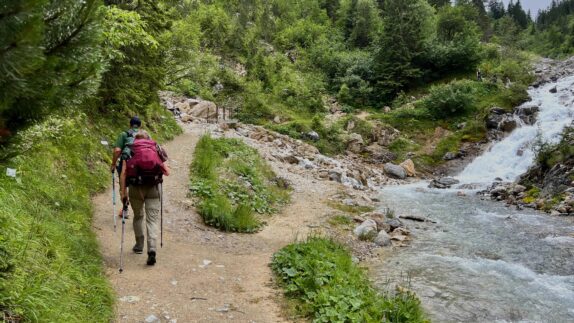 Dag 1 wandelen langs rivier